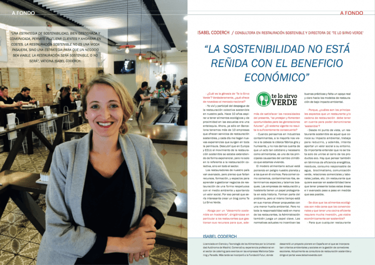 Entrevista Isabel Coderch. Caternews Nov 2015