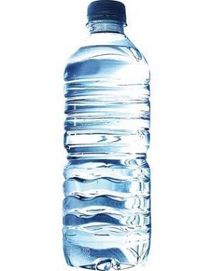 Botella de plástico