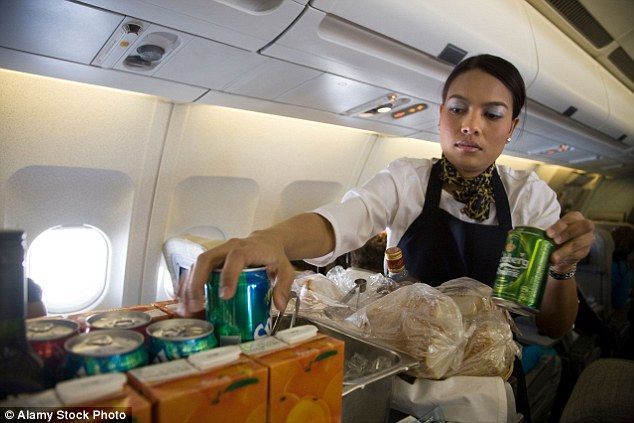Residuos en aviones
